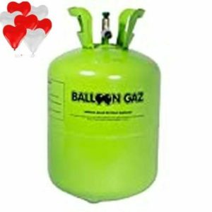 Helium Ballongas für 50 Luftballons Set Angebot + 30 Herz Luftballons gratis !!